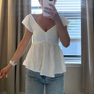 Adorable babydoll top